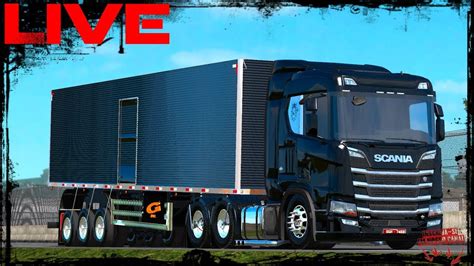 Live De Euro Truck Simulator 2 Curtindo No Mapa Eldorado Pro YouTube