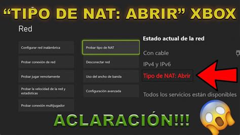 TIPO DE NAT ABRIR XBOX ACLARACION YouTube