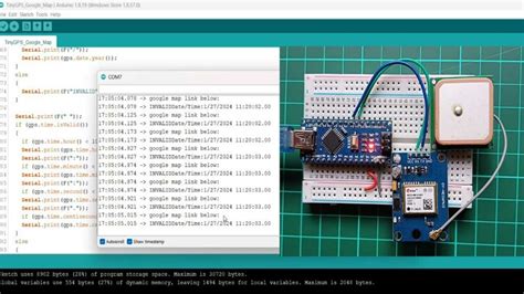 Interface Neo 6m Gps Module With Arduino Iot Projects Ideas