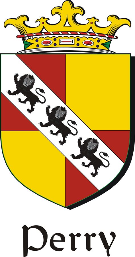 Perry Family Crest / Irish Coat of Arms Image Download - Tradebit