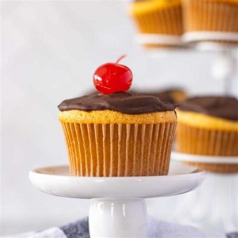 Boston Cream Cupcakes Mighty Mrs Super Easy Recipes