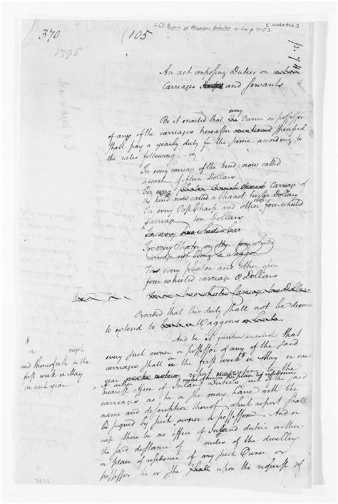 Alexander Hamilton Papers Speeches And Writings File 1778 1804 Undated Library Of Congress