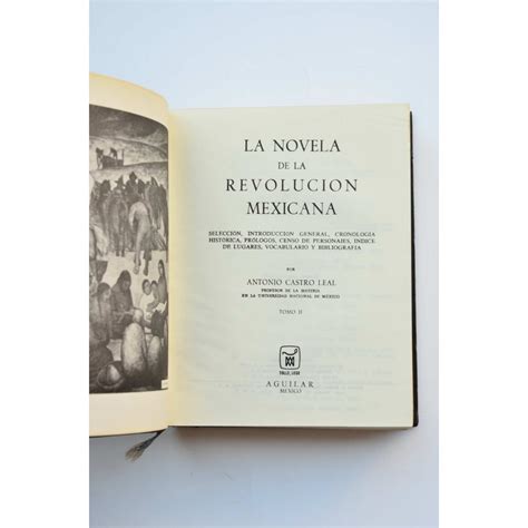 La Novela De La Revolución Mexicana Tomo Ii Solar Del Bruto