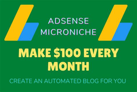 Valuable On Twitter I Will Create Micro Niche Adsense Websites