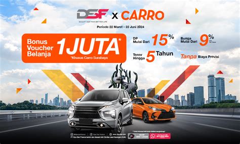 Showroom Event Carro Hadir Dengan Pembiayaan Mobil Bekas Yang Menggiur