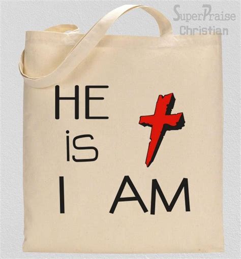 He Is Jesus Tote Bag Christian Tote Bags Christian Tote Tote Bag