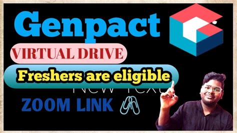 Genpact Virtual Drive Feb Th Job Hiring Freshers Are Eligible Job