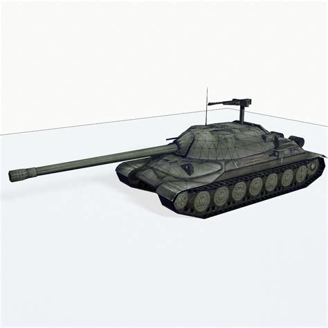 IS-7 3D Model $9 - .3ds .blend .dae .fbx .max .obj .unknown - Free3D