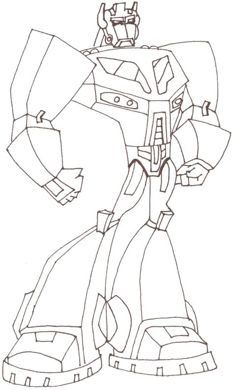 Transformers Coloring Pages Ironhide