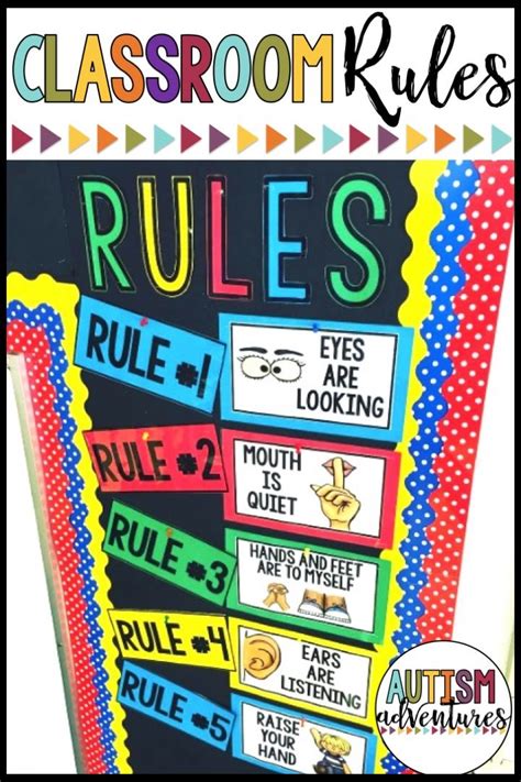 Free Classroom Rules Posters Classroom Rules Poster Kindergarten Classroom Rules Preschool