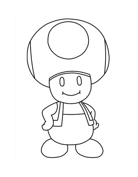 Nintendo Printable Outline Coloring Page