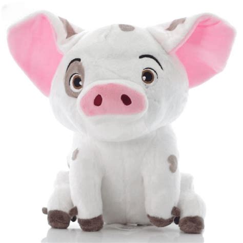 Cochon En Peluche Blanc Disney Pua De Vaiana Univers Peluche