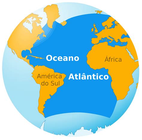 Oceanos Atlantico Map