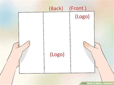 How To Make A Pamphlet With Pictures Wikihow