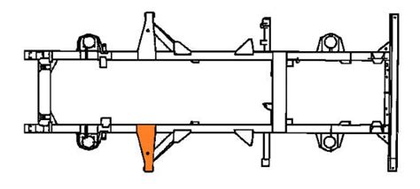 Land Rover Defender 90 110 Bulkhead Chassis Outriggers Leftright