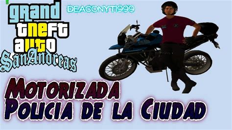 Gta San Andreas Argentina Pack De Motorizada De La Polic A De La