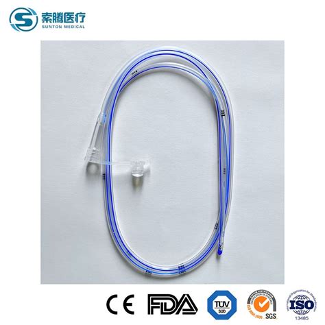 Sunton Disposable Feeding Tube China Yellow Colour Code Pvc Medical