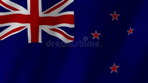 New Zealand Flag National D New Zealand Flag Waving Flag Of New