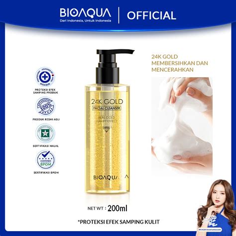 Jual BIOAQUA 7X Ceramide Moisturizer Sabun Cuci Muka Gentle Cleanser