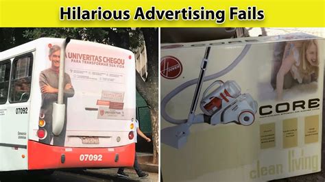 The Most Hilarious Advertising Fails Youtube