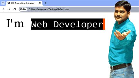 Css Typewriter Animation Css Typing Text Animation Css Typing