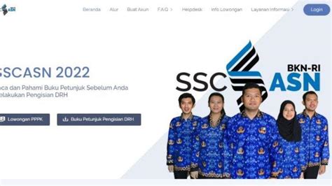 Info Penerimaan Cpns Di Link Pendaftaran Sscasn Https Sscasn Bkn