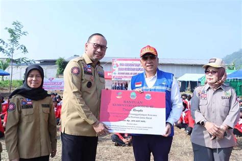 Kemensos Bentuk Relawan Tanggap Bencana Di Cimahi