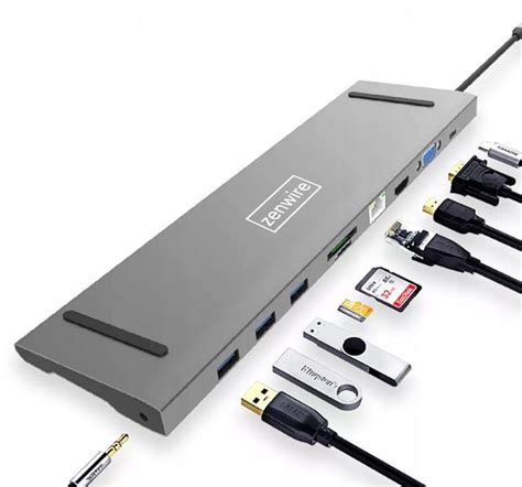 Adapter Przej Ci Wka Zenwire Usb C Hub W Stacja Dokuj Ca Hdmi K