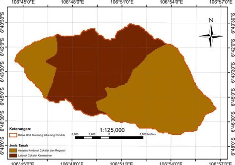 Soil Type Map Of Ciherang Pondok Dam Catchment Area Download