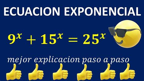 Como Resolver Una Ecuacion Exponencial Can You Solve This Exponential