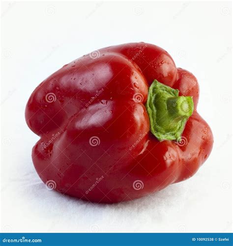 Pimenta De Bell Vermelha Foto De Stock Imagem De Suculento 10092538