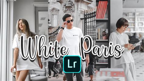 White Paris Free Preset Lightroom Mobile Ton Dias