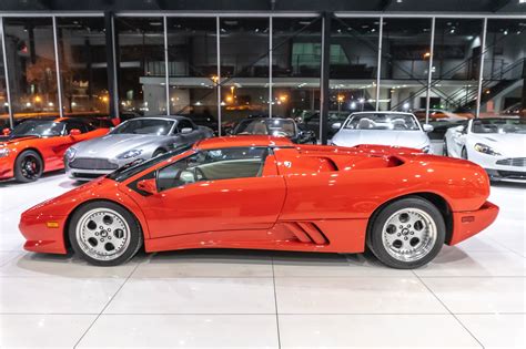 Used Lamborghini Diablo Vt Roadster Miles Collectors Car