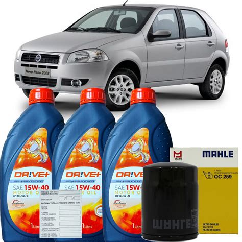 Kit Revisao Troca De Oleo W E Filtro Fiat Palio Fire