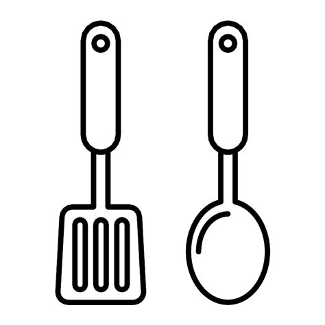 Cook Kitchen Spatula Spoon Vector Svg Icon Svg Repo