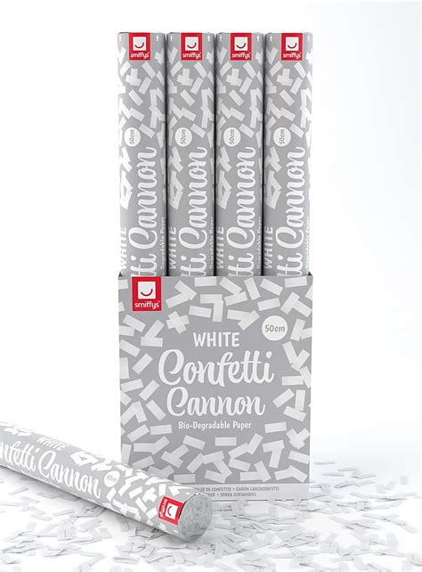 Canon Confettis Blanc Biod Gradable Maskworld