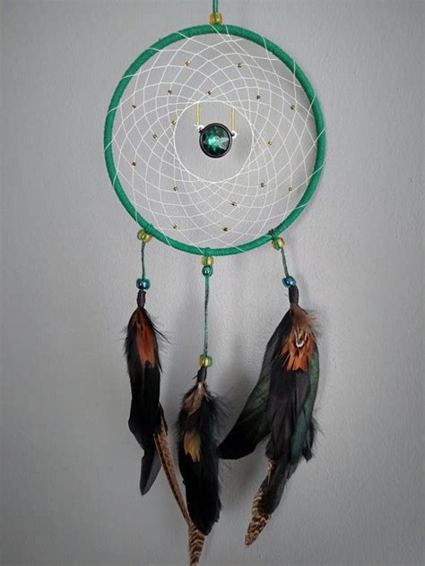 Handmade Emerald Green Dream Catcher By Fastidiousdelights On Etsy