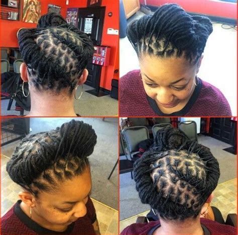 Beautiful Crown Dreads Styles Locs Hairstyles Goddess Hairstyles