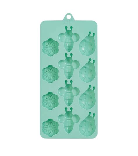 4 X 9 Silicone Flower And Bee Candy Mold By Stir Joann