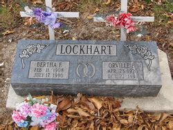 Orville Emory Lockhart M Morial Find A Grave