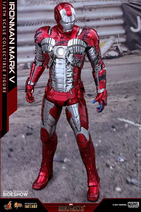 Hot Toys Movie Masterpiece Series Iron Man Mark V Reissue Marvel