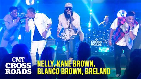 Nelly Kane Brown Blanco Brown And Breland Perform Ride Wit Me Cmt