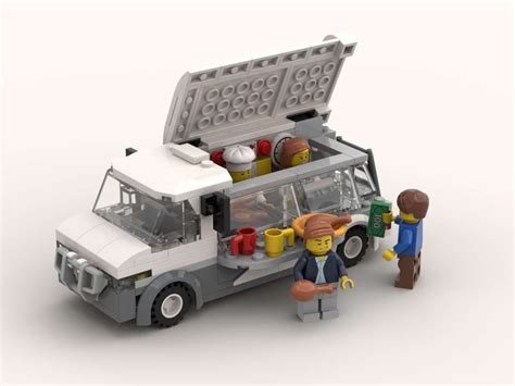 Lego Moc Food Truck By Tavernellos Rebrickable Build With Lego