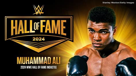 WWE HOF News The Undertaker Inducts Muhammad Ali The Rock Honored