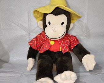 Curious George Plush Toy - Etsy