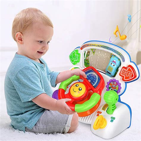 Jual Baby Steering Wheel Toy Light And Music Mainan Edukasi Anak Setir