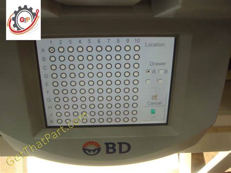 Bd Bactec Fx Top Blood Culture System Oem Drawer Tractor Cable Tested