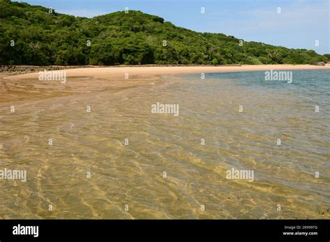 santa maria beach inhaca island maputo municipality mozambique stock