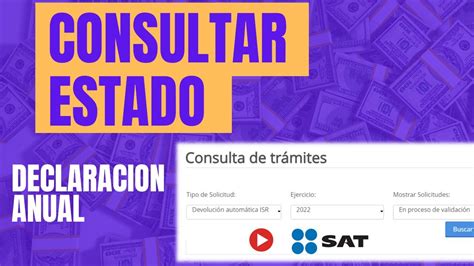 Consultar estatus Devolución Declaración Anual 2023 SAT Saldo a Favor