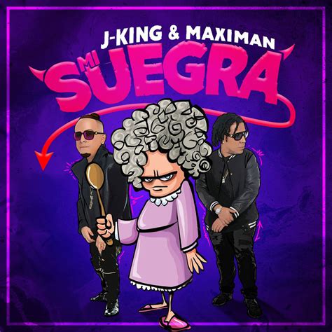 Car Tula Frontal De J King Maximan Mi Suegra Cd Single Portada